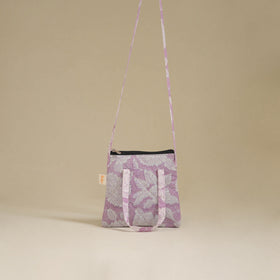 Handcrafted Quilted Sling Bag 85