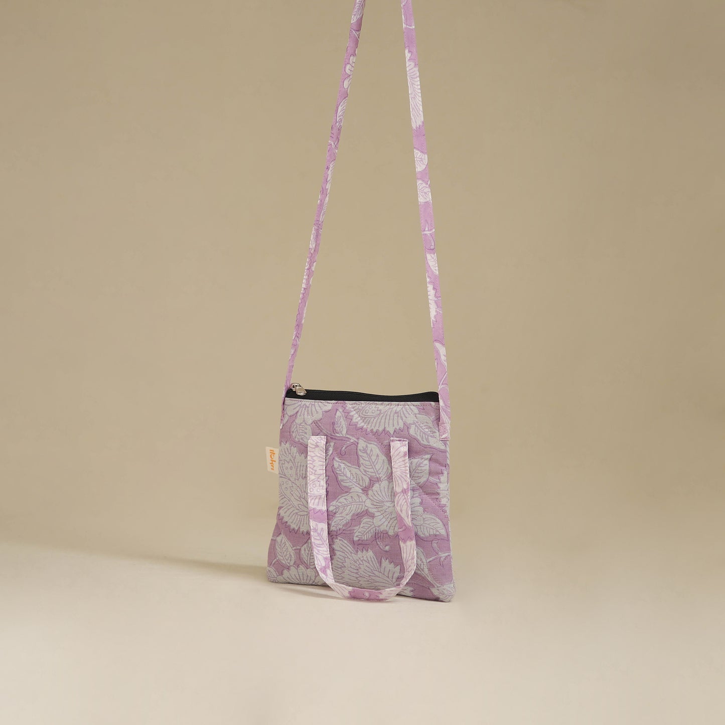 Handcrafted Quilted Sling Bag 85