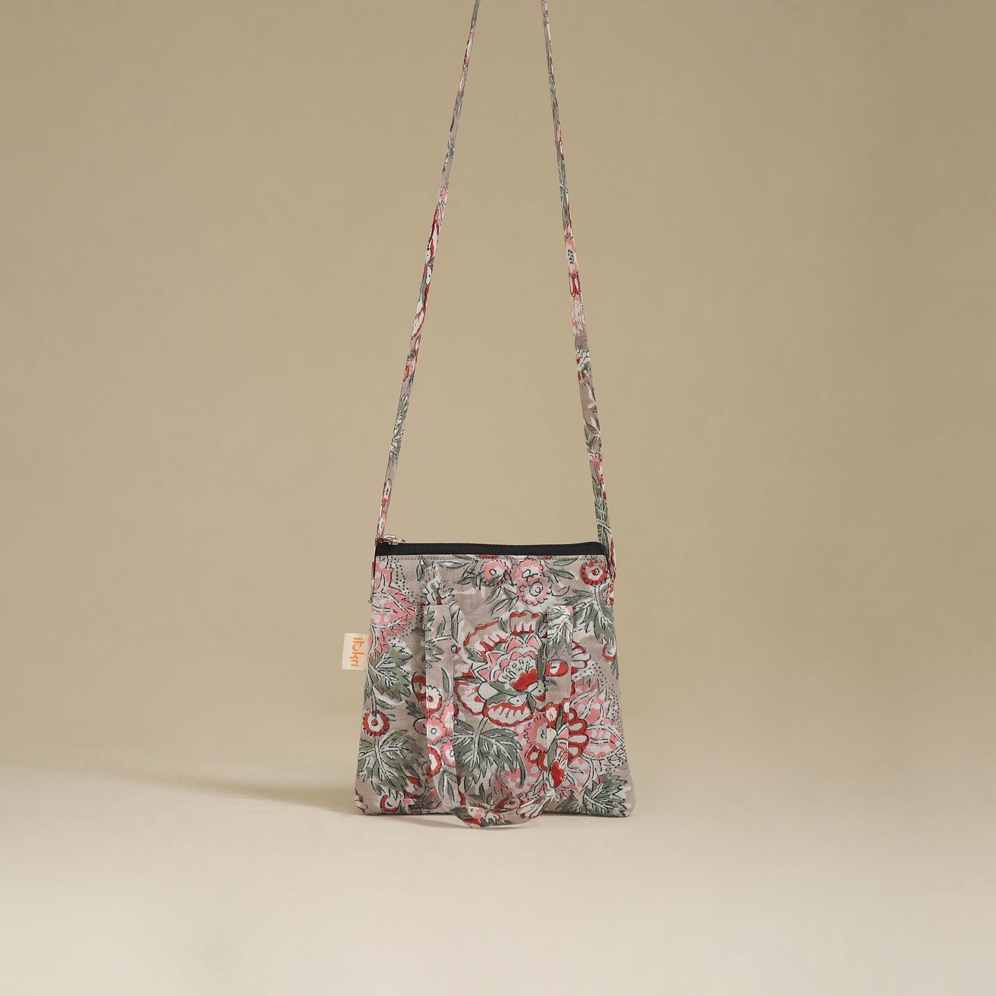 Handcrafted Quilted Sling Bag 86