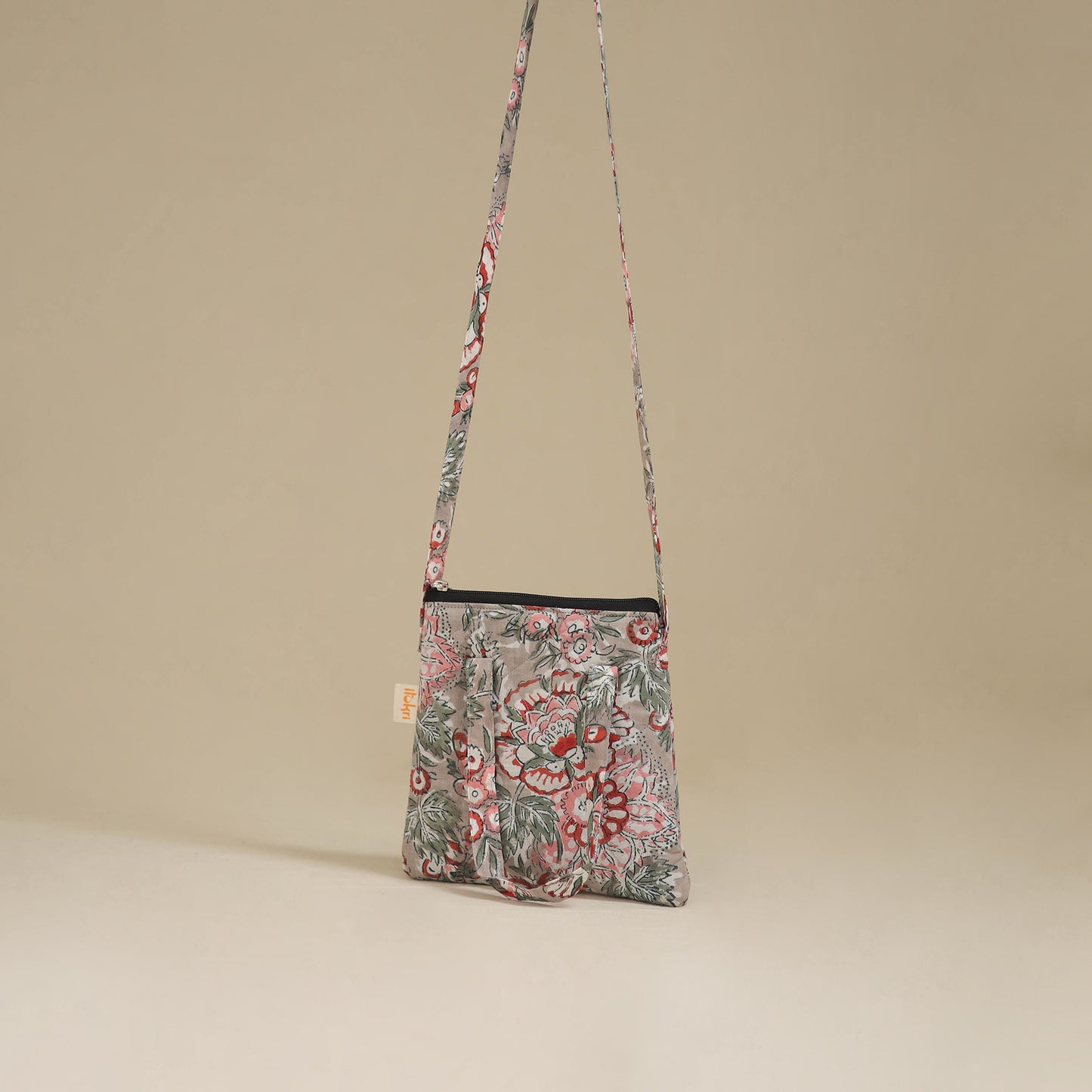 Handcrafted Quilted Sling Bag 86