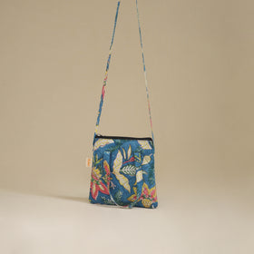 Handcrafted Quilted Sling Bag 87