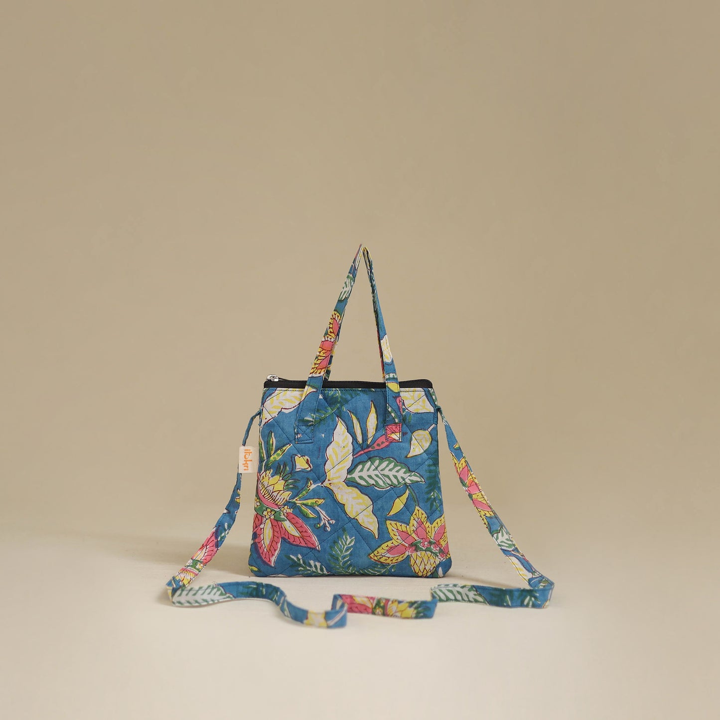 Handcrafted Quilted Sling Bag 87