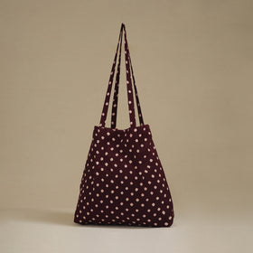 Handcrafted Fabric Shoulder Bag 02