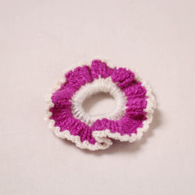 Handmade Crochet Hair Rubber Band/Scrunchie 12