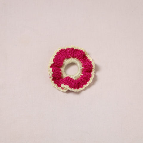Handmade Crochet Hair Rubber Band/Scrunchie 14