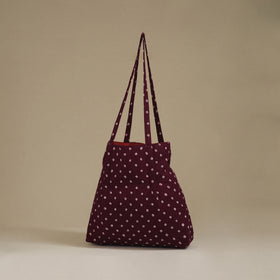 Handcrafted Fabric Shoulder Bag 05