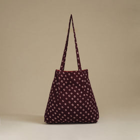 Handcrafted Fabric Shoulder Bag 06
