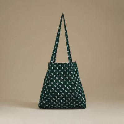 Handcrafted Fabric Shoulder Bag 07