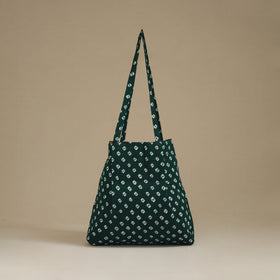 Handcrafted Fabric Shoulder Bag 07
