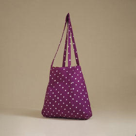 Handcrafted Fabric Shoulder Bag 09
