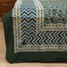 Pipad Hand Block Print Double Bedsheet with 2 Pillow Cover Set (108 x 90 in) 44