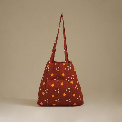 Handcrafted Fabric Shoulder Bag 11