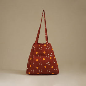 Handcrafted Fabric Shoulder Bag 11