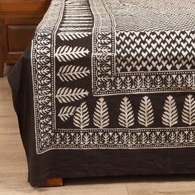 Pipad Hand Block Print Double Bedsheet with 2 Pillow Cover Set (108 x 90 in) 45
