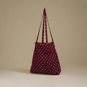 Handcrafted Fabric Shoulder Bag 17