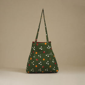 Handcrafted Fabric Shoulder Bag 18