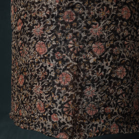 Pedana Kalamkari Block Print Kota Doria Cotton 2pc Unstitched Dress Material Kurta Set 03