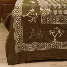 Pipad Hand Block Print Double Bedsheet with 2 Pillow Cover Set (108 x 90 in) 55