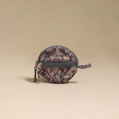 Handcrafted Quilted Sanganeri Block Printed Fabric Coin Pouch by Chhoti Si Asha 82