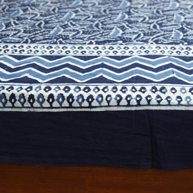 Pipad Hand Block Print Double Bedsheet with 2 Pillow Cover Set (108 x 90 in) 56