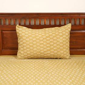 Pipad Hand Block Print Single Bedsheet with 1 Pillow Cover Set (90 x 60 in) 29