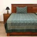 Pipad Hand Block Print Single Bedsheet with 1 Pillow Cover Set (90 x 60 in) 28