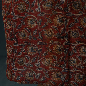 Pedana Kalamkari Block Print Kota Doria Cotton 2pc Unstitched Dress Material Kurta Set 13