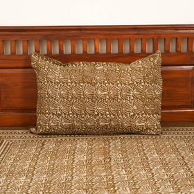 Pipad Hand Block Print Single Bedsheet with 1 Pillow Cover Set (90 x 60 in) 21