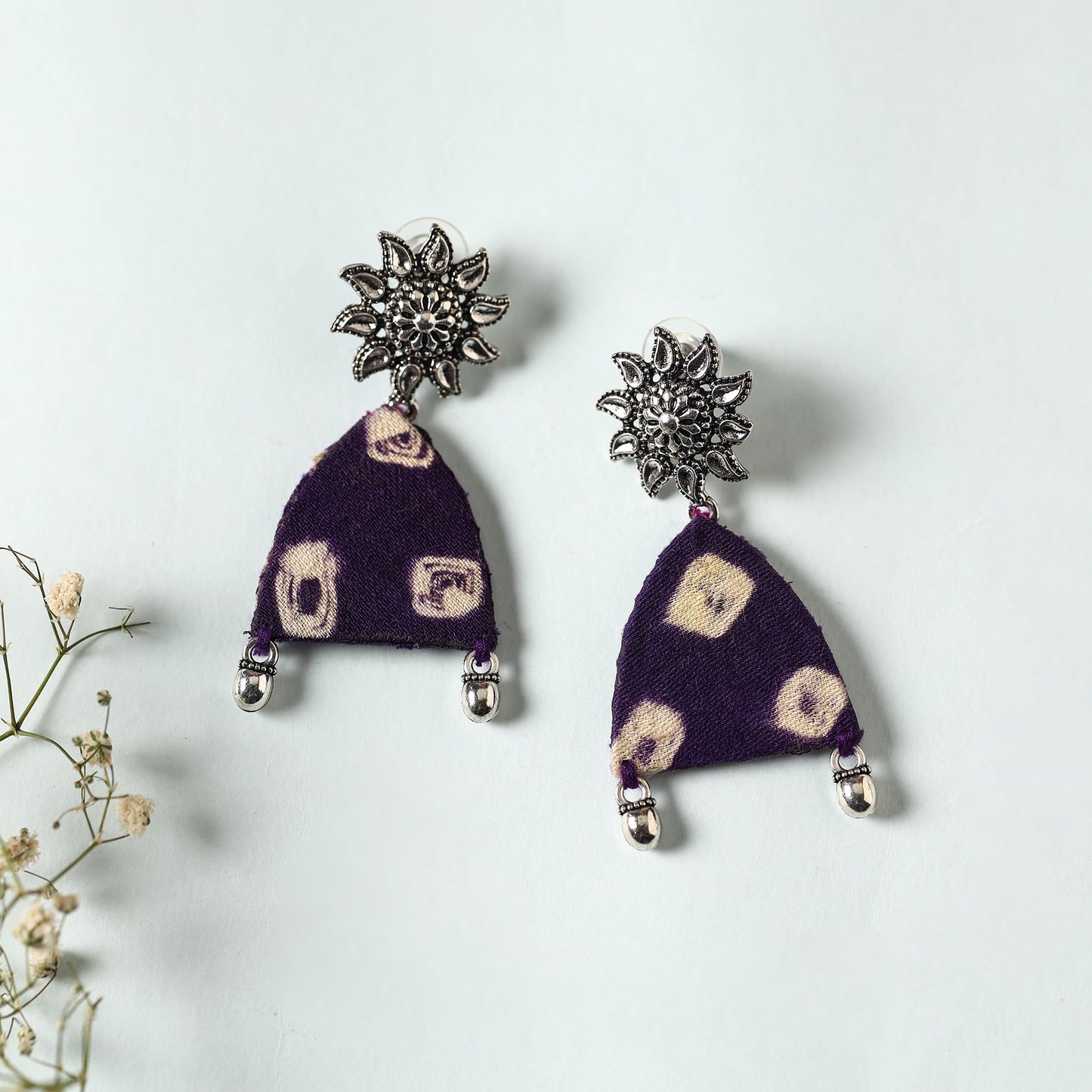 Vanshika Handcrafted GS Fabart Earrings 03