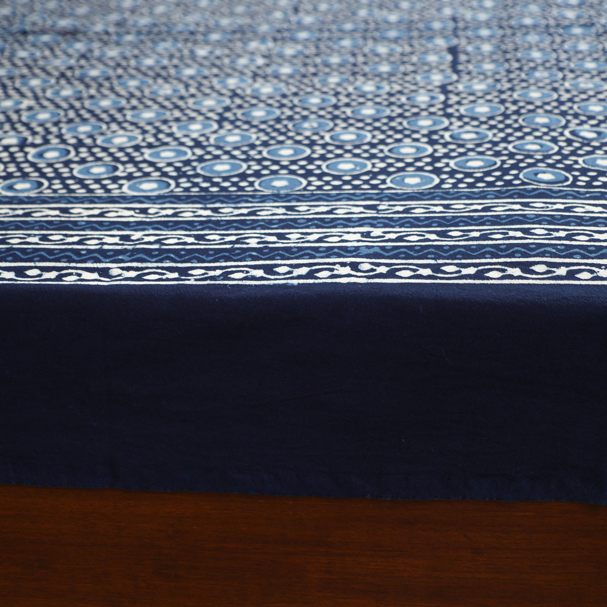 Pipad Hand Block Print Single Bedsheet with 1 Pillow Cover Set (90 x 60 in) 18