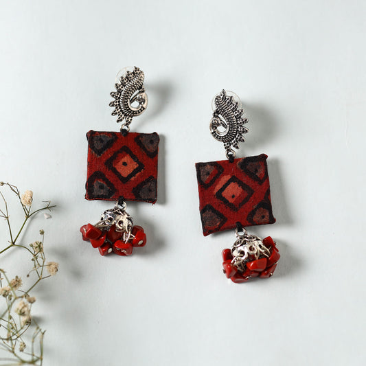 Nora Handcrafted GS Fabart Earrings 10