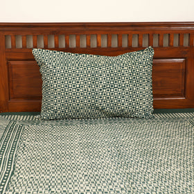 Pipad Hand Block Print Single Bedsheet with 1 Pillow Cover Set (90 x 60 in) 13