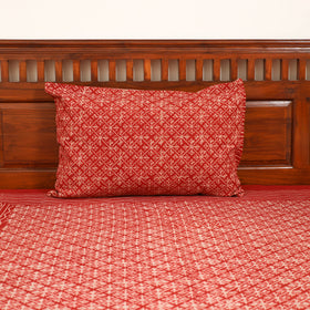 Pipad Hand Block Print Single Bedsheet with 1 Pillow Cover Set (90 x 60 in) 12