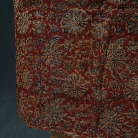 Pedana Kalamkari Block Print Kota Doria Cotton 2pc Unstitched Dress Material Kurta Set 22