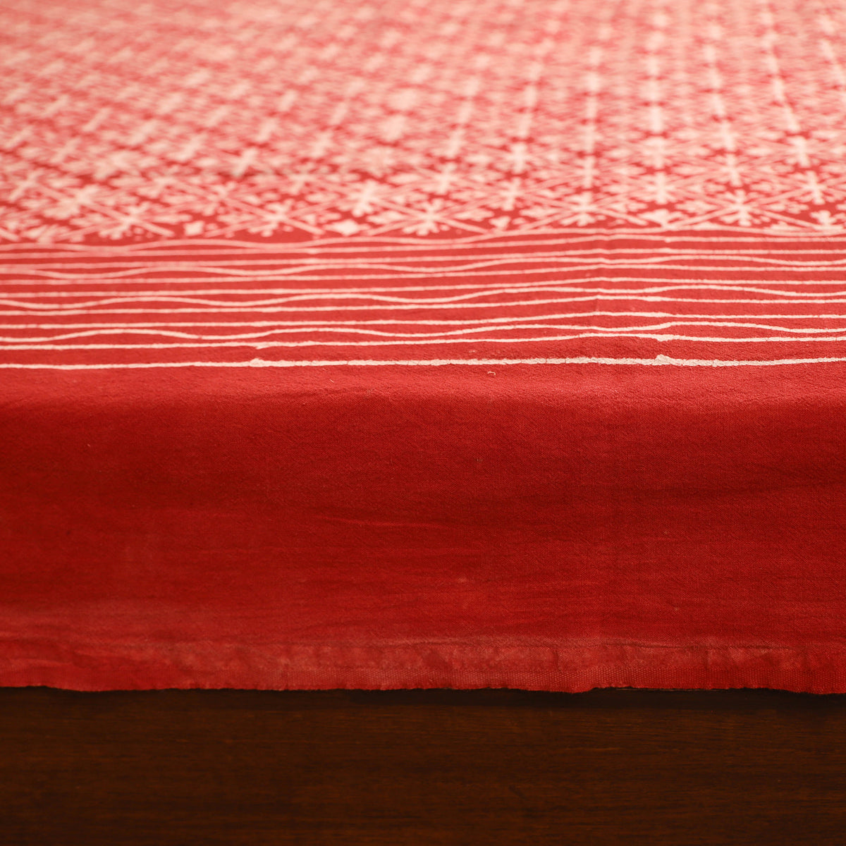 Pipad Hand Block Print Single Bedsheet with 1 Pillow Cover Set (90 x 60 in) 12