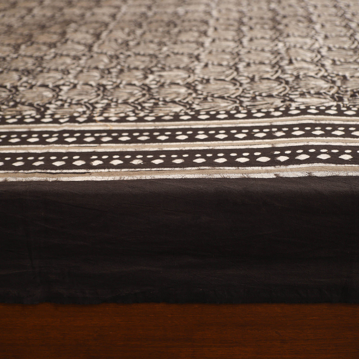Pipad Hand Block Print Single Bedsheet with 1 Pillow Cover Set (90 x 60 in) 11