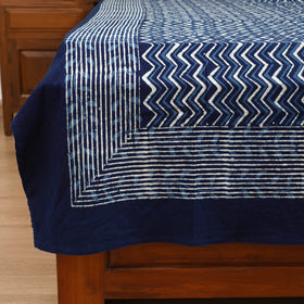 Pipad Hand Block Print Single Bedsheet with 1 Pillow Cover Set (90 x 60 in) 10