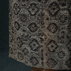 Pedana Kalamkari Block Print Kota Doria Cotton 2pc Unstitched Dress Material Kurta Set 25