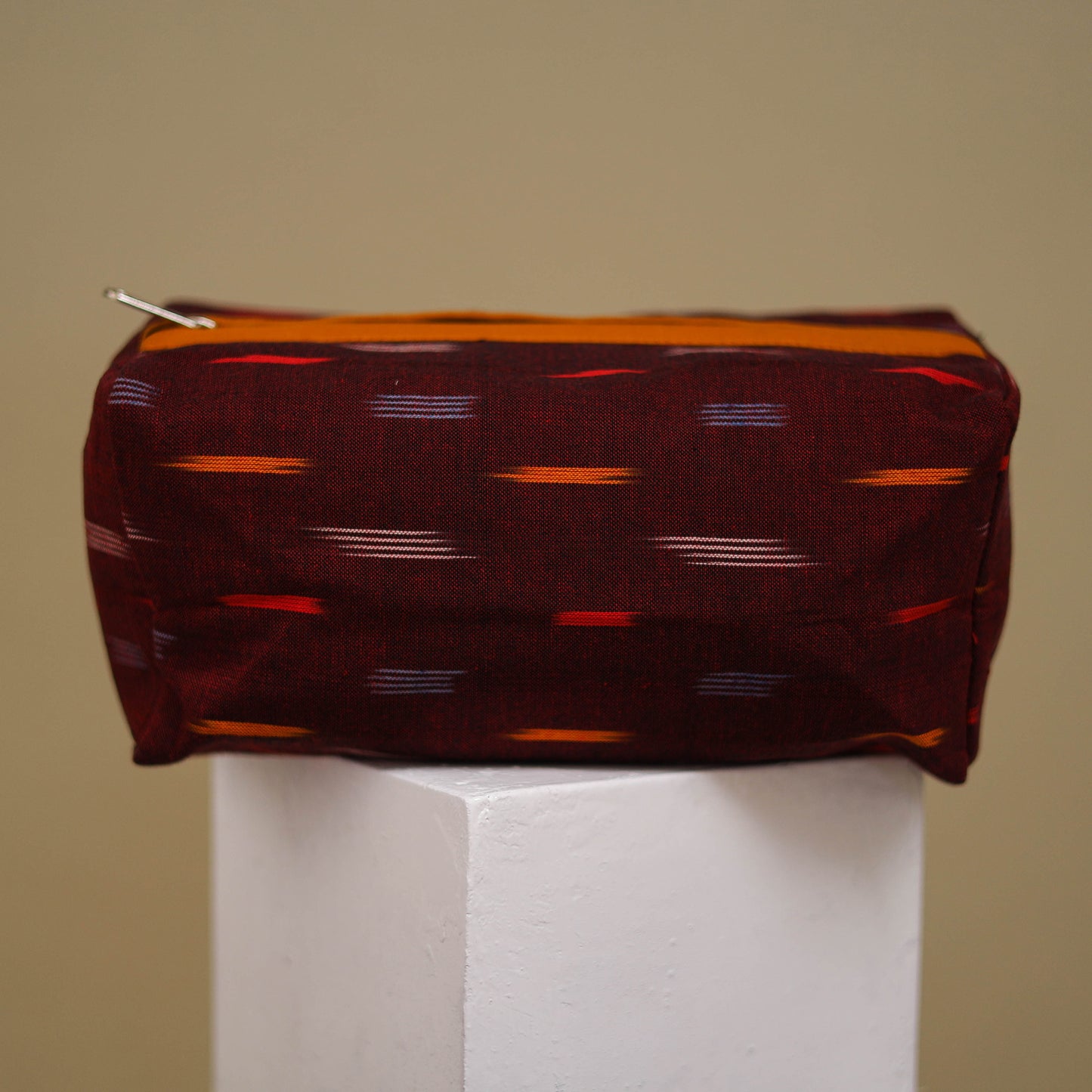 Handcrafted Fabric Toiletry Bags (Set of 3) 01