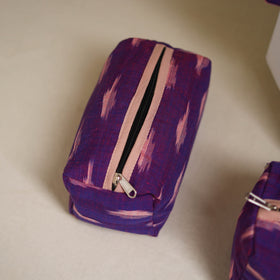 Handcrafted Fabric Toiletry Bags (Set of 3) 03