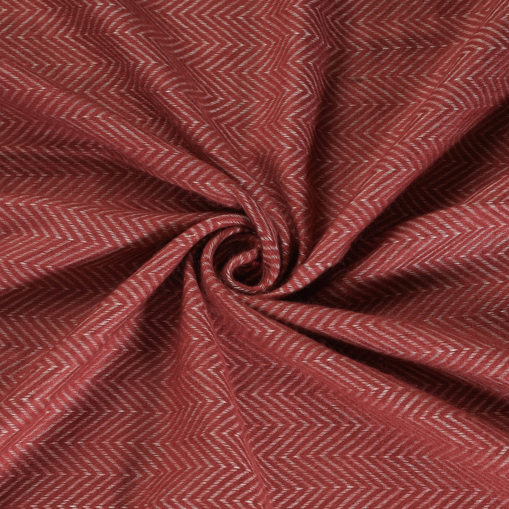 Maroon - Acrylic Fine Wool Fabric 10