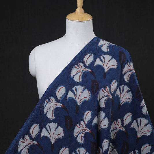 ' फूल ' Wide Fool-proof - Bindaas Hand Block Printed Cotton Fabric