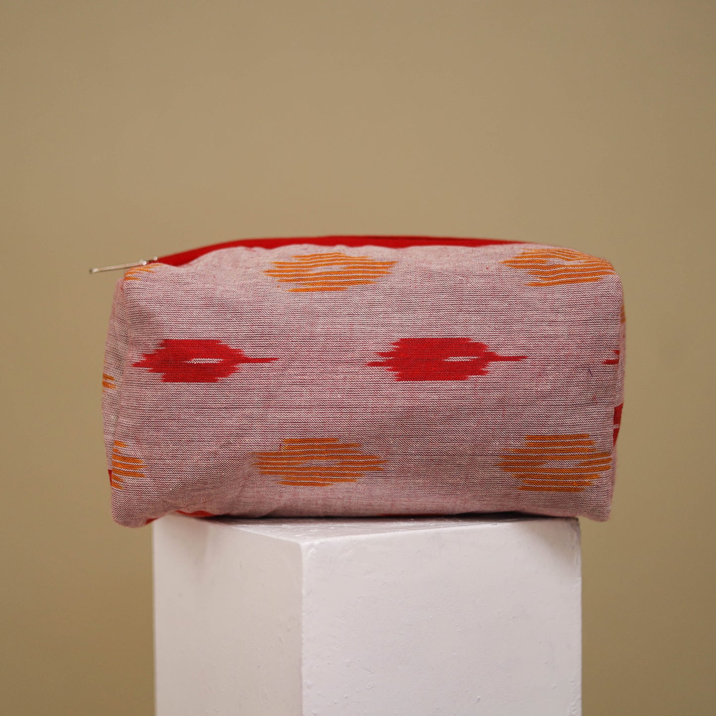 Handcrafted Fabric Toiletry Bags (Set of 3) 09