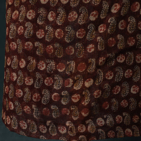 Pedana Kalamkari Block Print Kota Doria Cotton 2pc Unstitched Dress Material Kurta Set 29