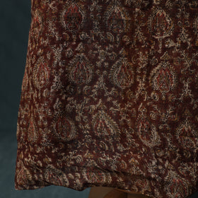 Pedana Kalamkari Block Print Kota Doria Cotton 2pc Unstitched Dress Material Kurta Set 31