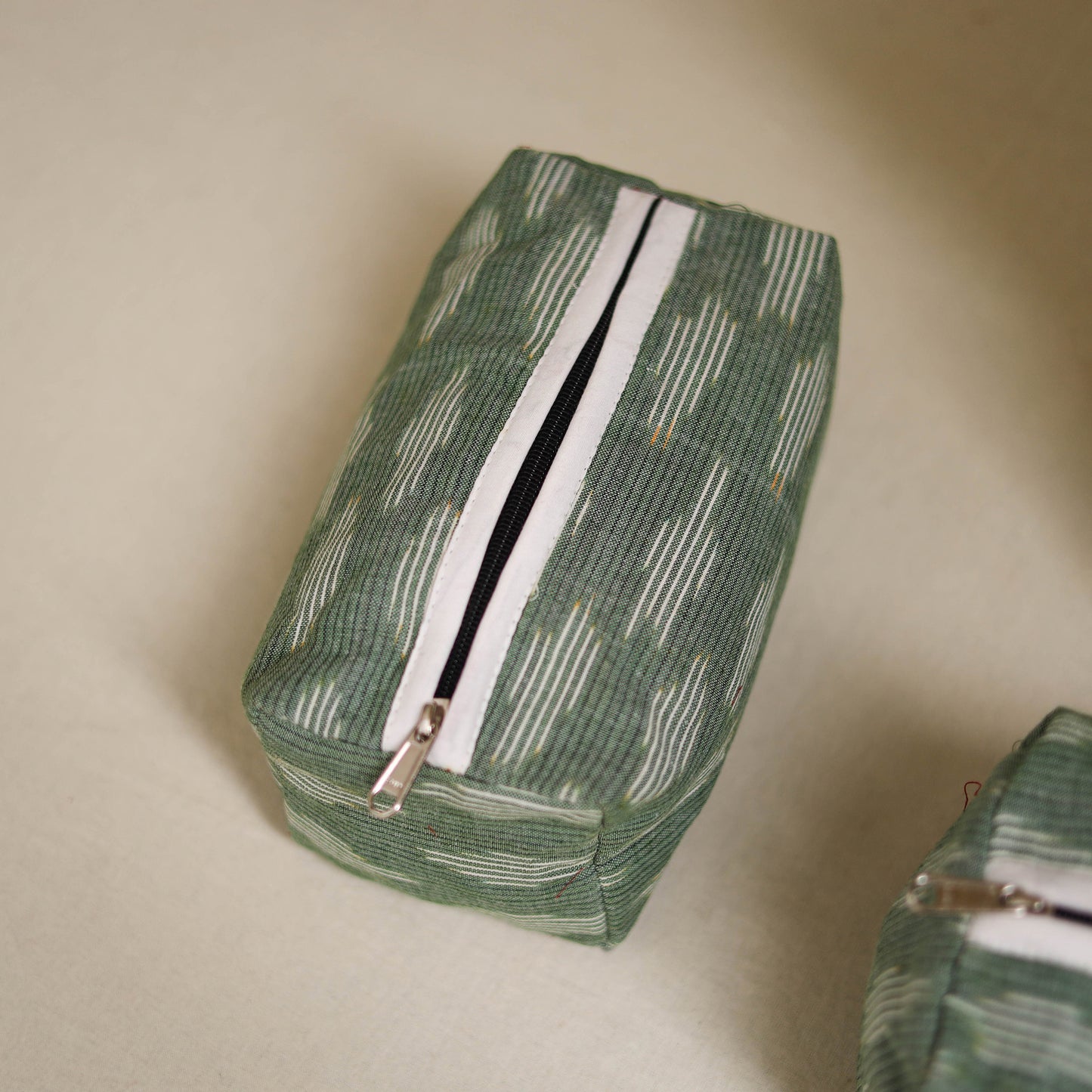 Handcrafted Fabric Toiletry Bags (Set of 3) 16