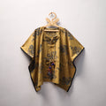 Yellow - cotton kids kaftan (3-4 years) 22 - handcrafted