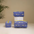 Handcrafted Fabric Toiletry Bags (Set of 3) 20