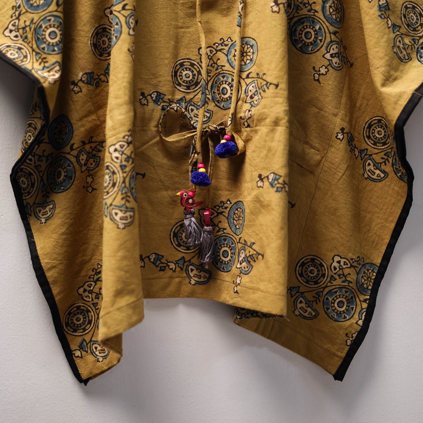 Yellow - cotton kids kaftan (3-4 years) 22 - handcrafted