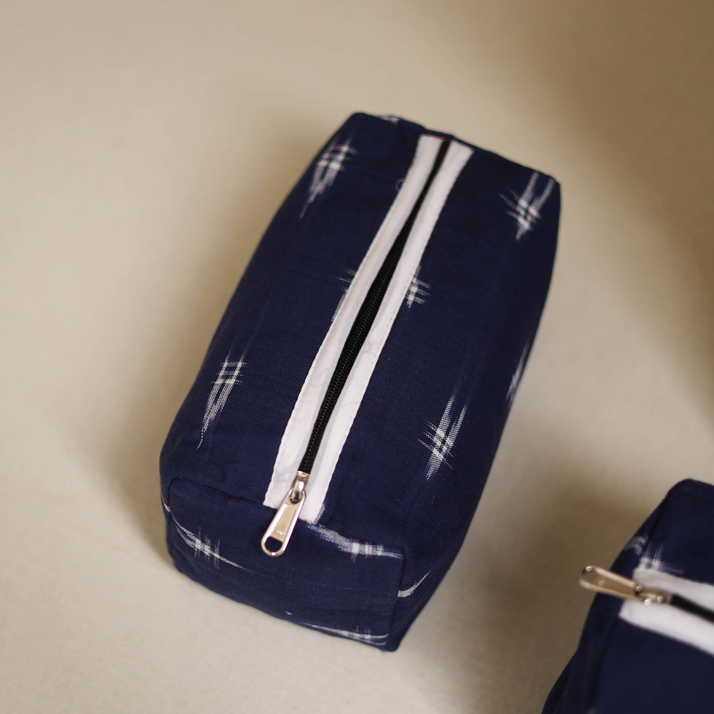 Handcrafted Fabric Toiletry Bags (Set of 3) 22